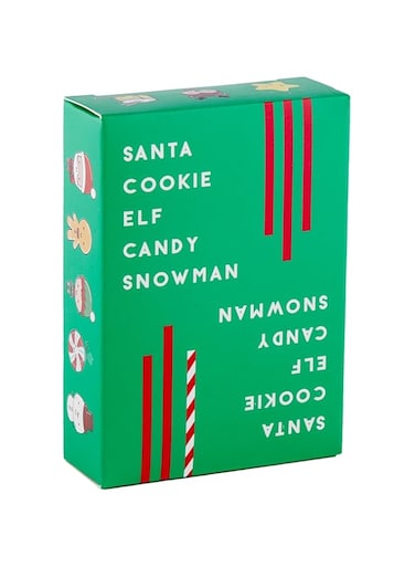 Dolphin Hat Games Santa Cookie Elf Candy Snowman Card &ndash; by Taco Cat Goat Cheese Pizza &ndash; Holiday Party Card &ndash; Great Stocking Stuffer &ndash; Fun for Kids, Teens, Adults and Family - 10 Min Ages 7+