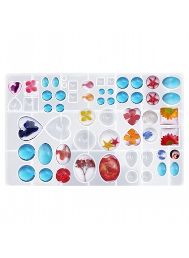 Mold Mini Resin Molds Epoxy Resin Casting Mould for DIY Crystals Stone Jewelry Art Craft Making