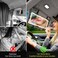Car Makeup Mirror with LED Lights for Car Truck SUV Cosmetic Rear View Travel with USB Port 

