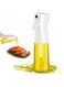 Wolii Oil Sprayer for Cooking,Wolii 200ML Oil Sprayer Mister Bottle with Large Spout for Multiple Oils,Kitchen Gadgets Accessories Olive Oil Spray for Cooking,Barbecue,Salad and Air Fryer(White)