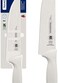 Premium 7-Inch Meat Knife with Stainless Steel Blade and White Polypropylene Handle