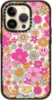 Casetify Apple iPhone 14 Pro Impact Case, 8.2Ft. Drop Protection, Shock Absorbing Cover, Slim &amp; Lightweight, Made From Recycled Material, Wireless &amp; MagSafe Charging Compatible, Groovy Pattern