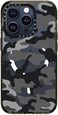 Castify MagSafe Impact Case, Compatible With iPhone 15 Pro, 8.2Ft. Drop Protection, Shock Absorbing, Slim &amp; Lightweight, Eco-Friendly, Wireless &amp; MagSafe Charging Compatible, Camo Over Black