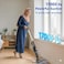 BOMIDI 17000Pa Ultra-Strong Handheld Vacuum Cleaner - 900mL Large Dust Cup, Quiet Suction, 5m Long Cable &amp; Washable Filter, Perfect for Hardwood/Carpet/Tile Floors (Black)