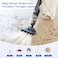 BOMIDI 17000Pa Ultra-Strong Handheld Vacuum Cleaner - 900mL Large Dust Cup, Quiet Suction, 5m Long Cable &amp; Washable Filter, Perfect for Hardwood/Carpet/Tile Floors (Black)