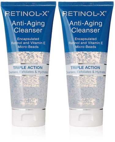 Skincare Retinol X Anti-Aging Cleanser 4 O.z. Tube Triple Action (2 Pack)