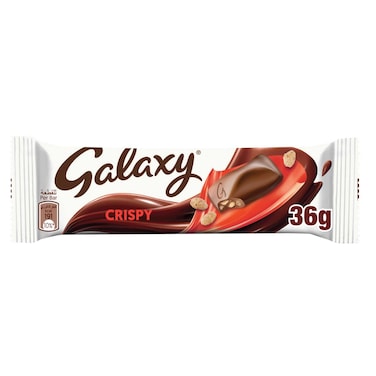 Galaxy Crispy Milk Chocolate Bar, 36g
