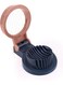 Art Abs Egg Cutter With Stainless Steel Wires, Durable And Ergonomic, Light Maroon (Rose)