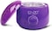 PrecisionWare Enzo EN-1102B Professional Wax Heater With Hair Removal Wax Beans, Efficient And Easy-To-Use Home Waxing Kit For Smooth, Silky Skin, Intl Version (Purple)