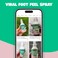 Freeman Flirty Feet Coconut &amp; Aloe Instant Peeling Foot Peeling Spray, Softening Foot Mask Exfoliates &amp; Removes Dead Skin, Moisturize Dry Feet, Clean Ingredients, Cruelty-Free, 4 Fl.Oz./ 118ml Bottle