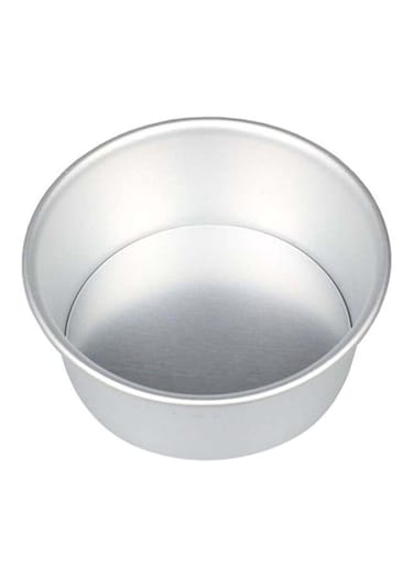 Round Removable Bottom Cheesecake Pan Silver 10inch