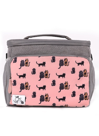 Biggdesign Cats Waterproof and Leakproof Heat Insulated Lunch Bag