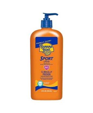Banana Boat Sport SPF 50 Family Size Sunscreen Lotion, 12 Fluid Ounce
