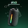 boAt Stone 350 Pro w/ 14W Signature Sound, Up to 12 Hours Playback, RGB LEDs, TWS Feature, Built-in Mic, BTv5.3, AUX Port, IPX5 &amp; Type-C Interface Bluetooth Speaker (Raging Black)