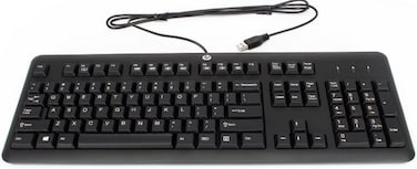 HP Black Keyboard KU-1156 PN 672647-003