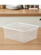 9 Litre Transparent Storage Box &acirc;&euro;&ldquo; Durable Plastic Container with Lid for Home Organization