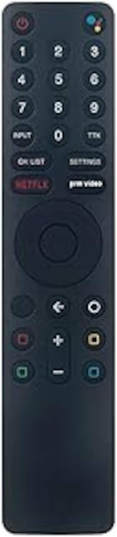 AIDITIYMI Replaced Voice Remote Control Fit for Xiaomi MI TV 4S 4A Compatible with Xiaomi Smart Android TV L55MS-5A/L65M5-5ASP