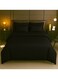 6-Piece Duvet Cover Set &acirc;&euro;&ldquo; Includes 1 Duvet Cover, 1 Fitted Sheet &amp; 4 Pillowcases &acirc;&euro;&ldquo; King/Queen/Single Sizes, Color Black