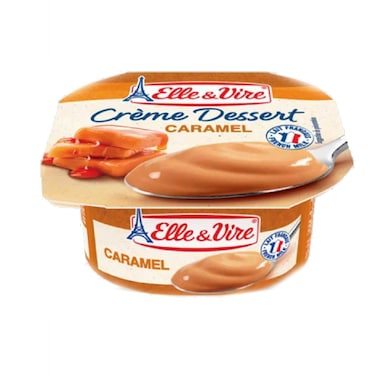 Elle &amp; Vire Caramel Cream Dessert, 100g