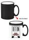Color Changing Heat Sensitive Ceramic Mug, Image Revealed When HOT Liquid is Added! Bet on yourself