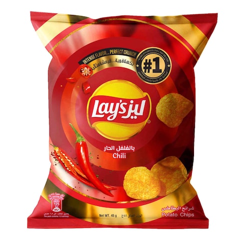 Lay&#39;s Chili Potato Chips 45g