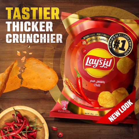 Lay&#39;s Chili Potato Chips 45g