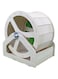 TOMVAES Wooden Hamster Wheel, Small Pets Exercise Wheel, Wooden Mute Running Spinner Wheel Play Toy for Rat Gerbil Mice Chinchillas Hedgehogs Guinea Pigs