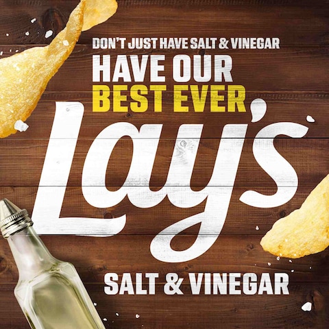 Lay&rsquo;s Salt And Vinegar Potato Chips 45g