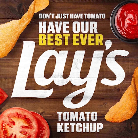Lay&#39;s Tomato Ketchup Potato Chips 45g