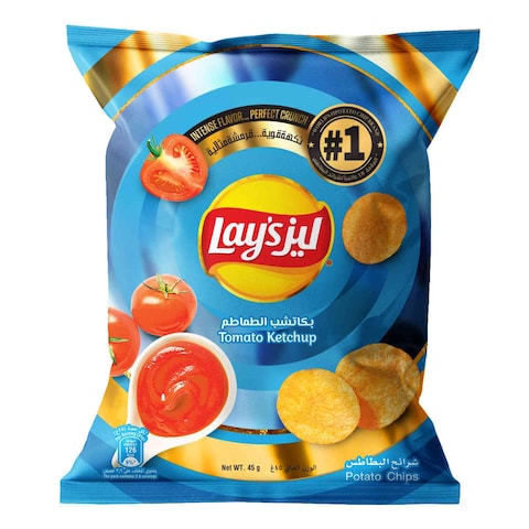 Lay&#39;s Tomato Ketchup Potato Chips 45g