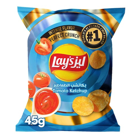 Lay&#39;s Tomato Ketchup Potato Chips 45g