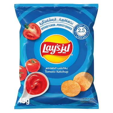 Lay&#39;s Tomato Ketchup Potato Chips, 45g