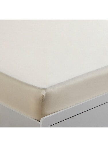 Box Essential Cotton Queen Fitted Sheet - 150x200+36 cm