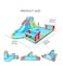Children'S Play Inflatable Slide Football Field Home Inflatable Castle