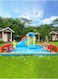 Children'S Play Inflatable Slide Football Field Home Inflatable Castle