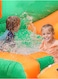 Inflatable Castle Children'S Inflatable Water Spray Trampoline, Small Castle Trampoline