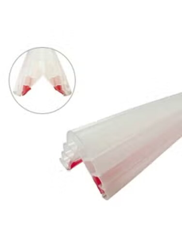 Childproof White L Corner Connecting Table PVC Anti-collision Edge Protection Strips For Kids