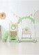 Mini Toddler Indoor Baby Plastic Slide Swing Set Kindergarten Indoor Set Toys For Children Home