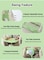 Mini Toddler Indoor Baby Plastic Slide Swing Set Kindergarten Indoor Set Toys For Children Home