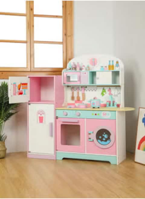 Buy Kids Home Kitchen Toys Refrigerator Kit Big Toy Kitchen Set