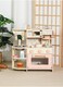 Wooden Coffee Machine For Kids Simulation Kitchen Cooking Food Toy Children Pretend Play Preschool Stove Toys