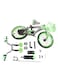 Safe And Durable Kids Bike 16 Inch Children Bicycle With Baskets and Training Wheels