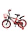 4-8 Years Kids Bike Single Speed 16 Inch Steel Frame Bicycle With Basket And Training Wheels