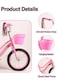 20- Inch Children's Bike With Training Wheel and Bicycle Basket for Kids