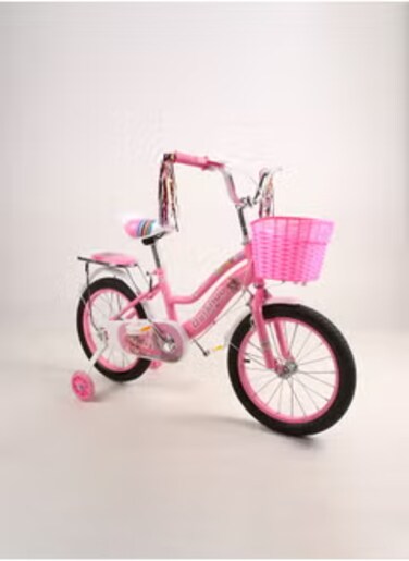20- Inch Children's Bike With Training Wheel and Bicycle Basket for Kids