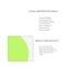 Green Balance Circular Rotating Sensory Panel Training Equipment Children's Vestibular Balance Chair