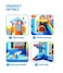 Inflatable Bouncer with Slide Splash into Fun with an Inflatable Water Slide