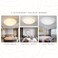 MODI 40cm Flush Mount LED Ceiling Light - 36W   3000lm Dimmable Ceiling Light for Kitchen, Living Room   Round Double White LED Ceiling Lamp Fixture
