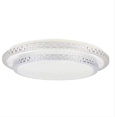 MODI 40cm Flush Mount LED Ceiling Light - 36W   3000lm Dimmable Ceiling Light for Kitchen, Living Room   Round Double White LED Ceiling Lamp Fixture
