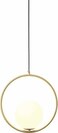 V.MAX E27 Modern Pendant Light   Golden Mid Century Ceiling Light for Home   Antique Brass Hanging Lamp